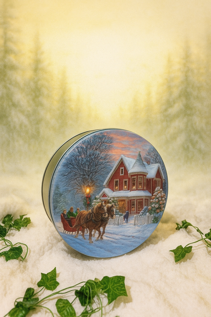 Dashing Through the Snow Holiday Tin