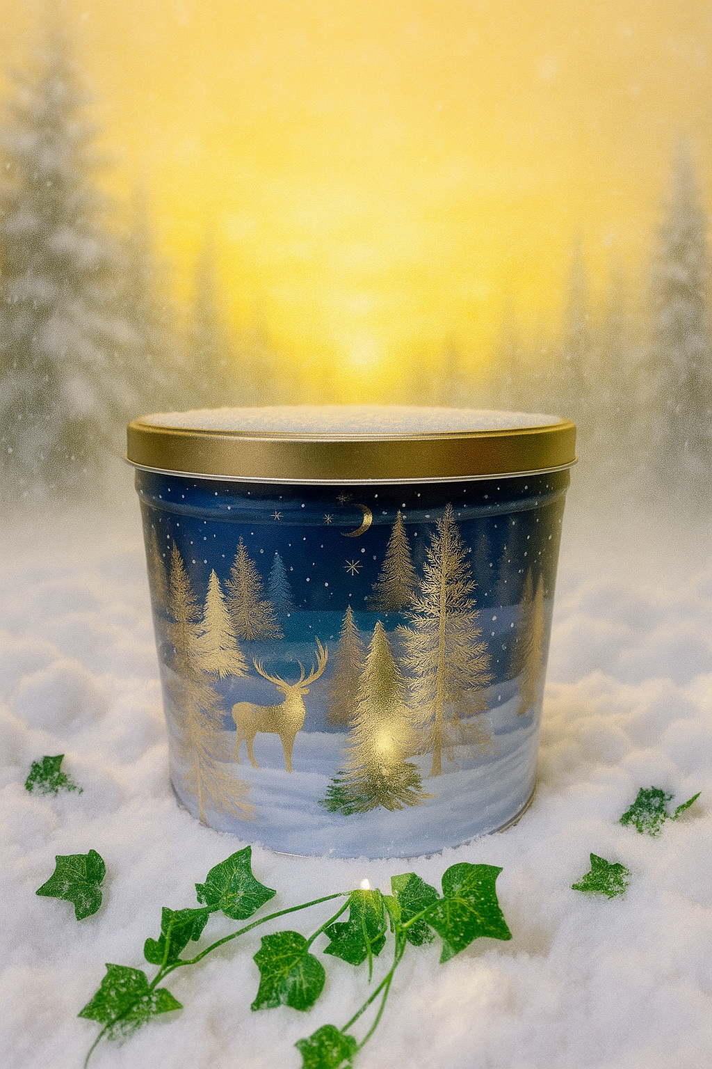 Gilded Forest Holiday Tin