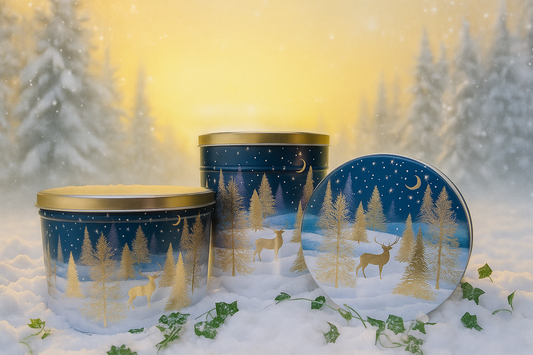 Gilded Forest Holiday Tin